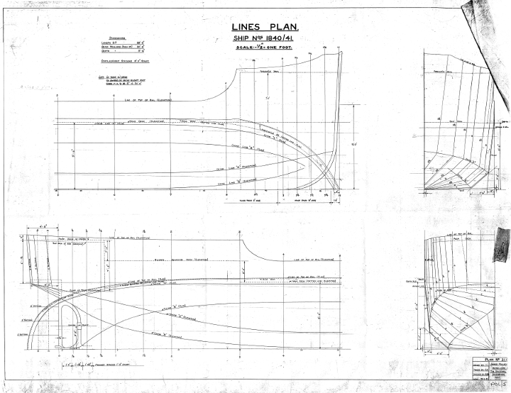 Lines plan